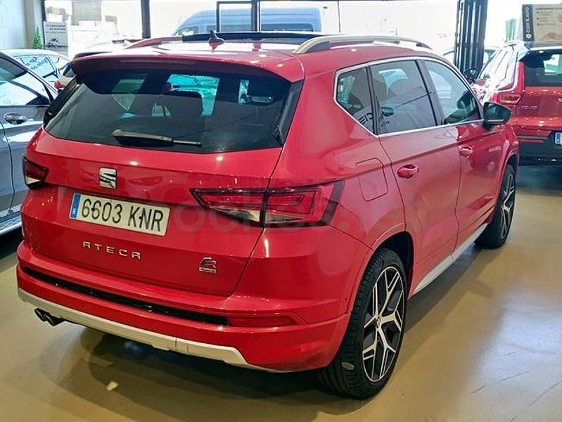 Usado Seat Ateca 4Drive 150 CV (110 kW) 2018 Rojo SUV