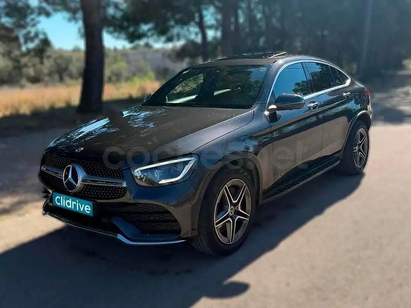 Usado Mercedes GLC220 194 CV (142 kW) 2019 Gris / plata Coupe