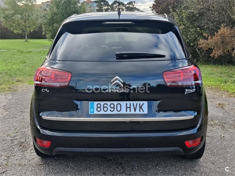 Usado Citroën C4 Picasso Exclusive 115 CV (84 kW) 2014 Negro Monovolumen