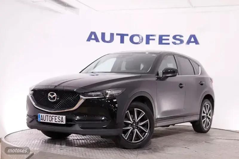 Negro Usado 2018 Mazda CX-5 SUV | 20.850 € (Buen precio) - Imagen 1/4
