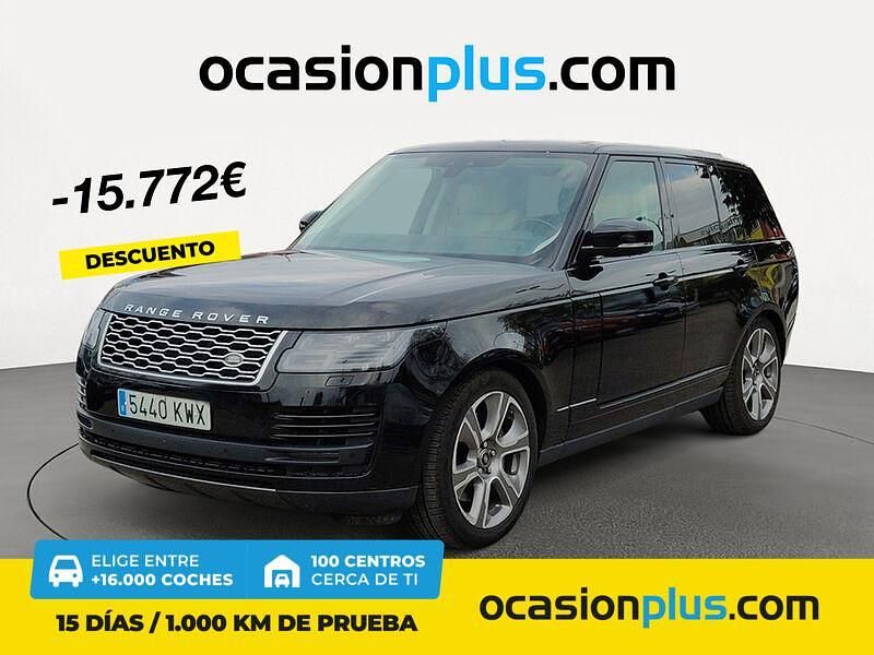 Negro Usado 2019 Land Rover Range Rover Vogue SUV | 52.500 € (Un poco caro) - Imagen 1/4