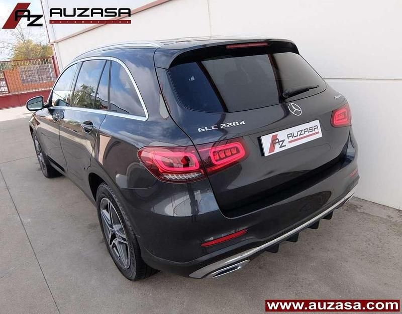 Usado Mercedes GLC220 194 CV (142 kW) 2021 Gris Coupe