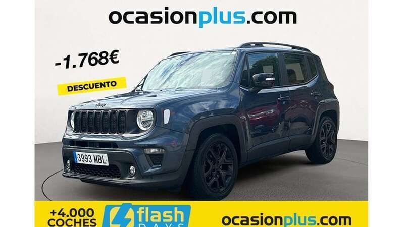 Azul Usado 2022 Jeep Renegade Night Eagle SUV | 16.955 € (Precio justo) - Imagen 1/4