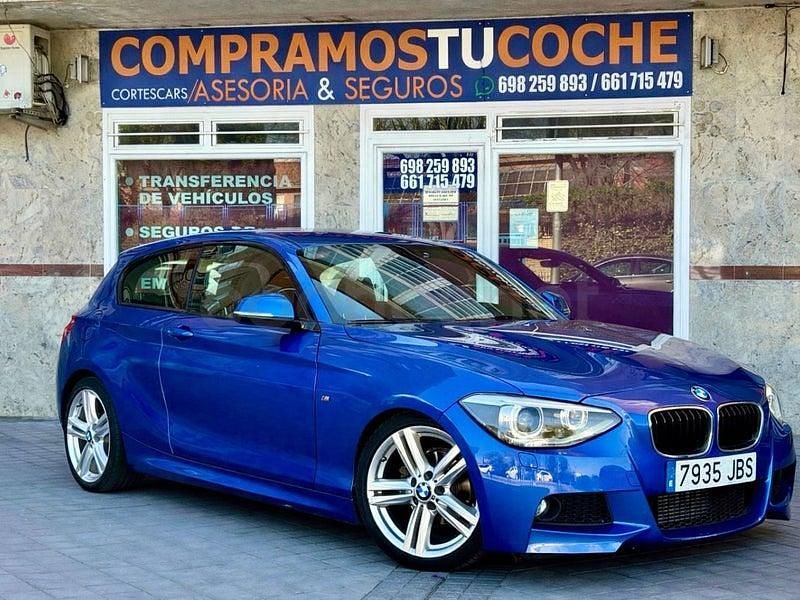 Usado BMW 116 Efficient Dynamics 116 CV (85 kW) 2015 Azul Utilitario