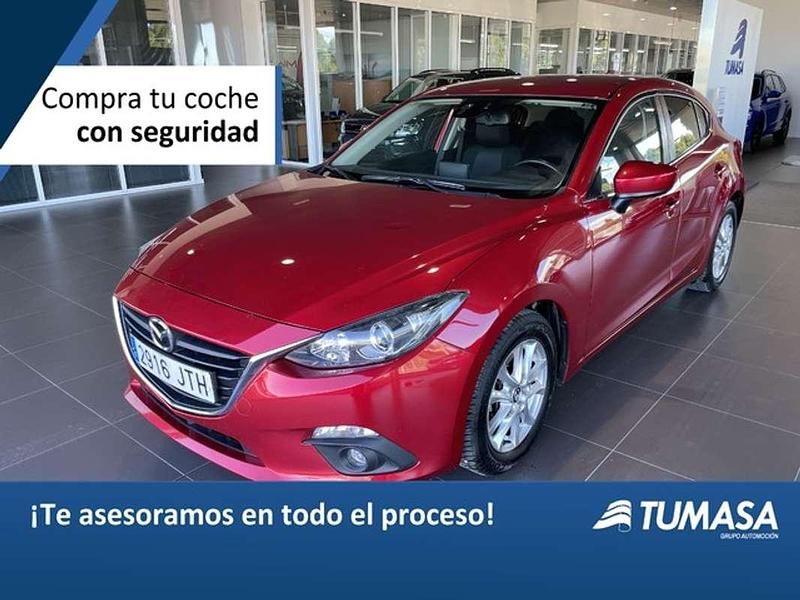 Rojo Usado 2016 Mazda 3 Comfort Utilitario | 14.990 € (Un poco caro) - Imagen 1/4