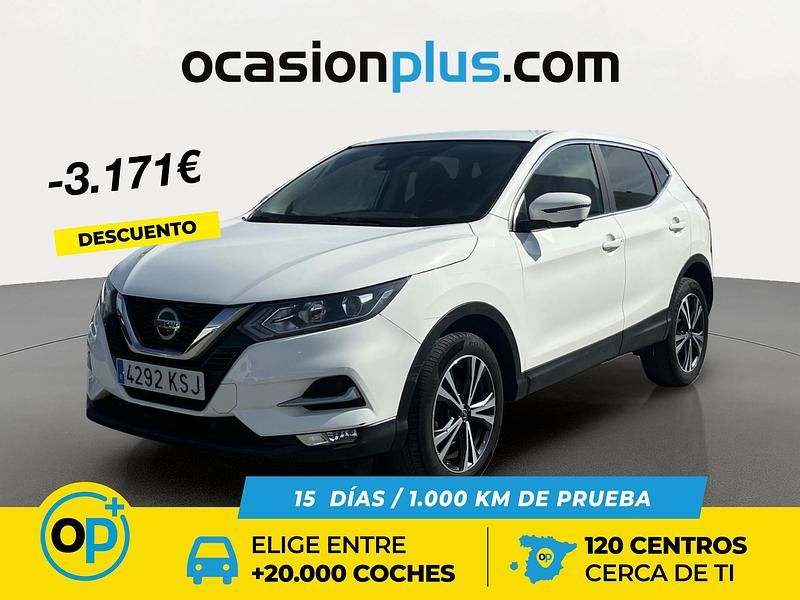 Usado Nissan Qashqai N-Connecta 115 CV (84 kW) 2018 Blanco SUV