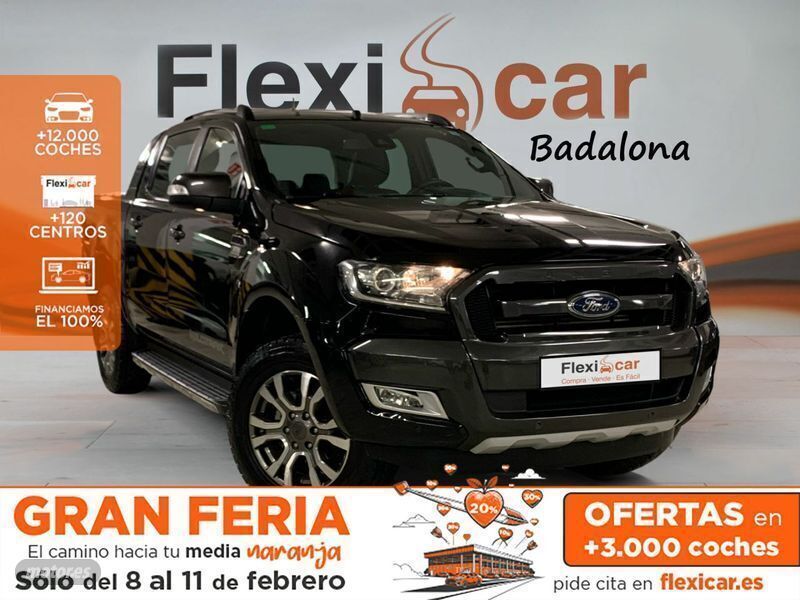 Negro Usado 2018 Ford Ranger Recogida | 27.990 € (Super precio) - Imagen 1/4