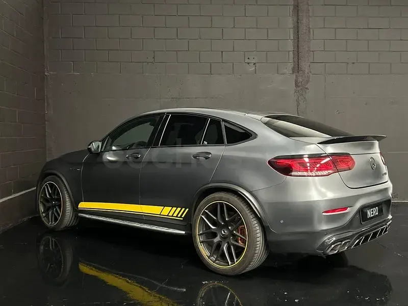 Usado Mercedes GLC63 AMG 510 CV (375 kW) 2018 Gris / plata SUV