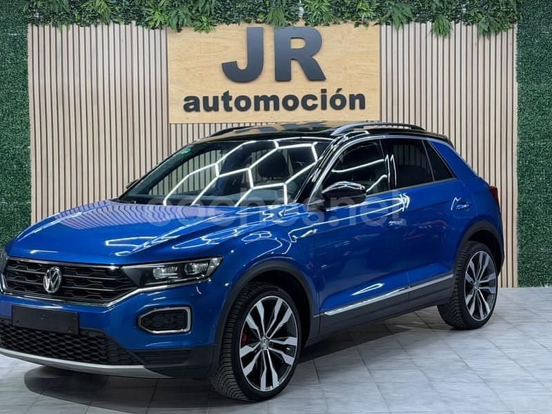Usado VW T-Roc Sportline 150 CV (110 kW) 2020 Azul SUV