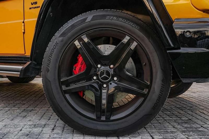 Usado Mercedes G63 AMG AMG 571 CV (419 kW) 2015 Amarillo SUV