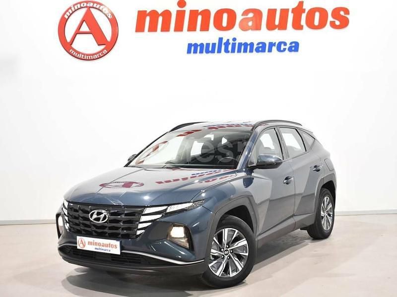 Gris Usado 2023 Hyundai Tucson SUV | 23.890 € (Precio justo) - Imagen 1/4