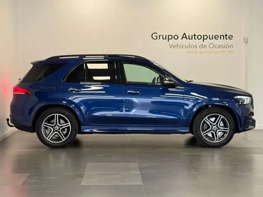Usado Mercedes GLE300 AMG 245 CV (180 kW) 2021 Azul SUV