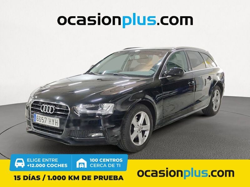 Negro Usado 2014 Audi A4 Familiar | 10.700 € (Buen precio) - Imagen 1/4