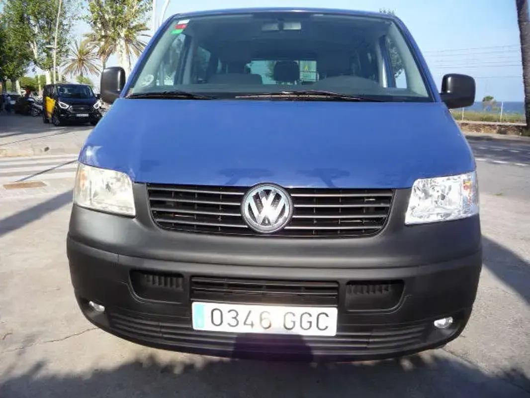 Usado VW T5 131 CV (96 kW) 2008 Azul Van