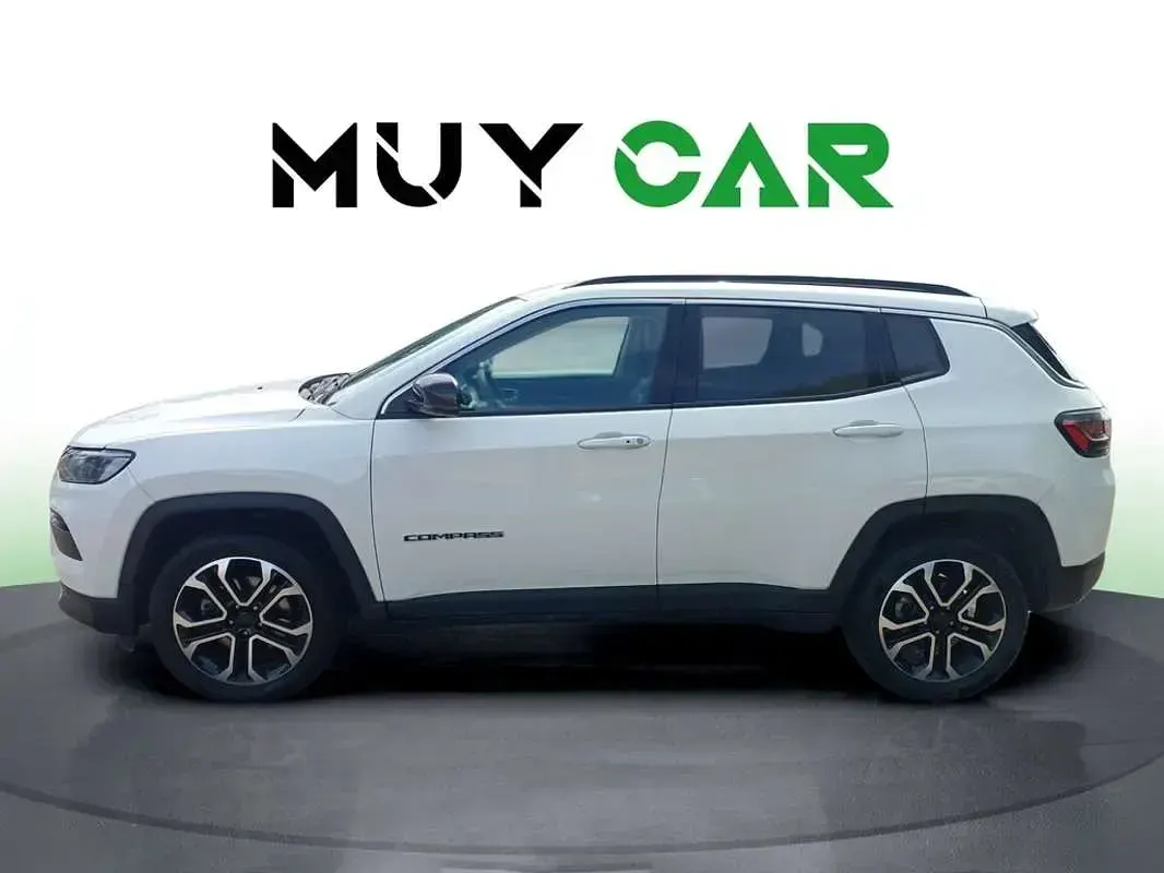 Begagnad Jeep Compass Limited 131 HK (96 kW) 2022 Vit SUV
