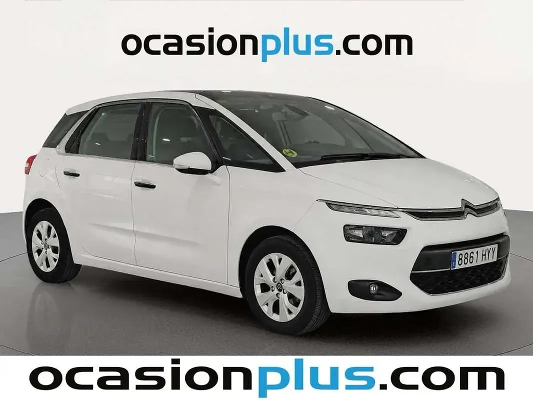 Usado Citroën C4 Picasso Intensive 116 CV (85 kW) 2014 Blanco Monovolumen