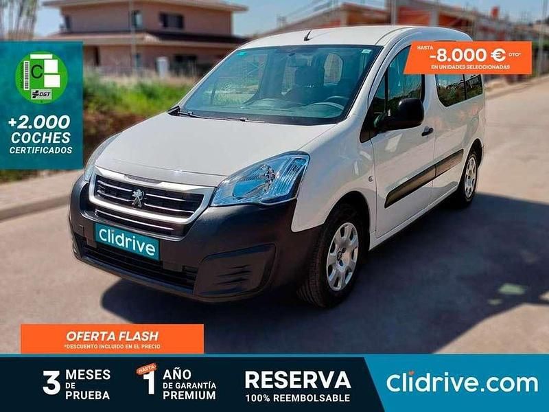 Blanco Usado 2016 Peugeot Partner Tepee Access Monovolumen | 8490 € (Super precio) - Imagen 1/3