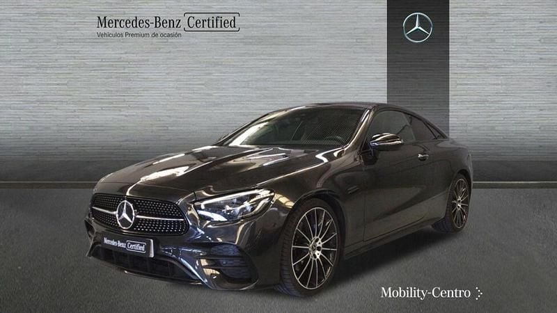 Gris selenita Usado 2022 Mercedes E220 AMG line Coupe | 42.900 € (Precio justo) - Imagen 1/4