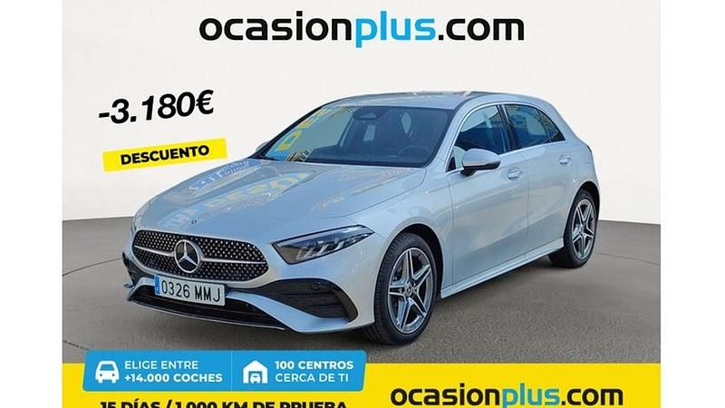 Plateado Usado 2023 Mercedes A250 Advanced Utilitario | 29.000 € (Buen precio) - Imagen 1/4