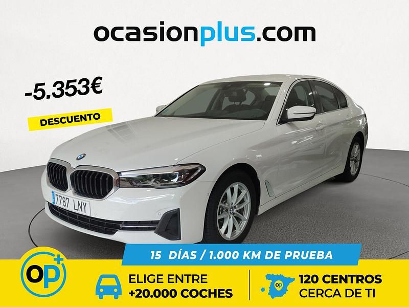Usado BMW 520 190 CV (139 kW) 2021 Blanco Berlina