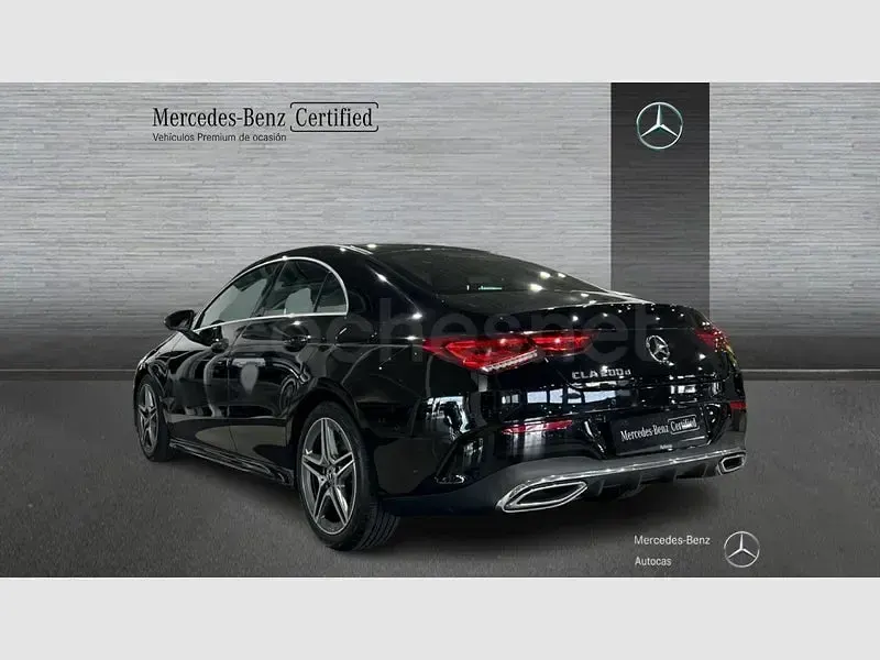 Usado Mercedes CLA200 150 CV (110 kW) 2024 Negro Berlina