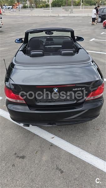 Usado BMW 120 Cabriolet 177 CV (130 kW) 2008 Negro Descapotable