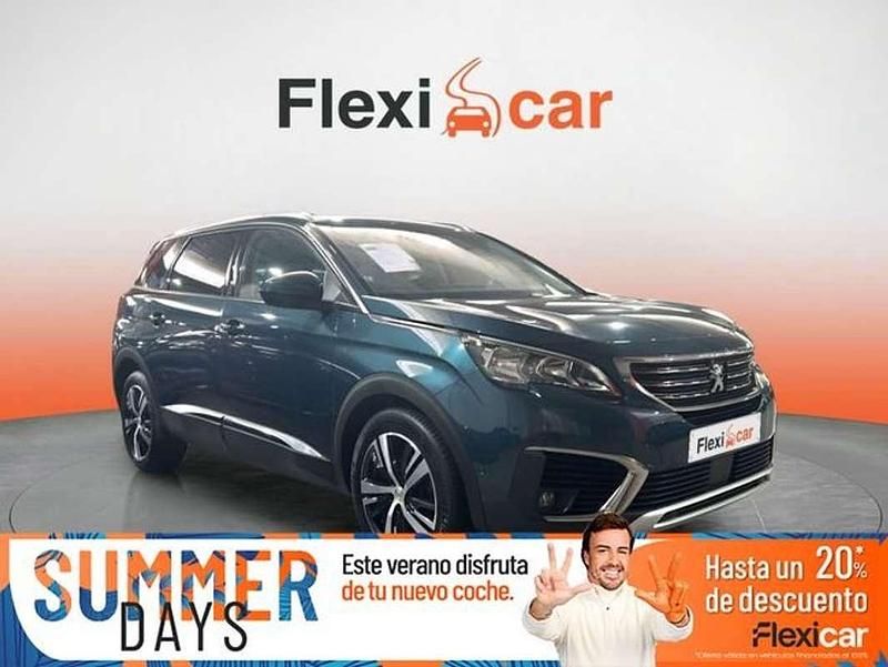 Blanco Usado 2017 Peugeot 5008 Allure Monovolumen | 15.590 € (Precio justo) - Imagen 1/4