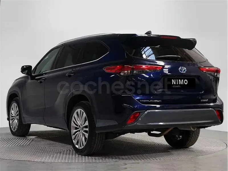 Usado Toyota Highlander Advance 246 CV (180 kW) 2022 Azul SUV