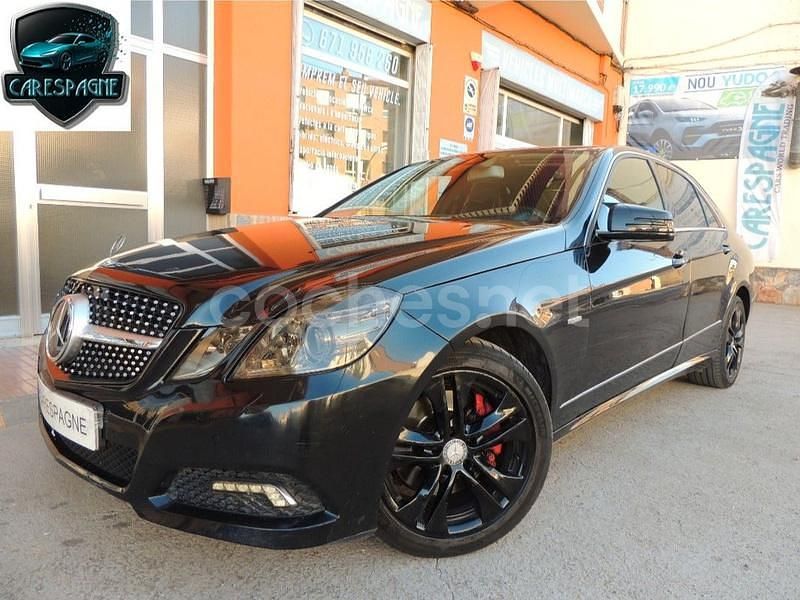 Negro Usado 2009 Mercedes E350 Avantgarde Berlina | 7900 € - Imagen 1/4