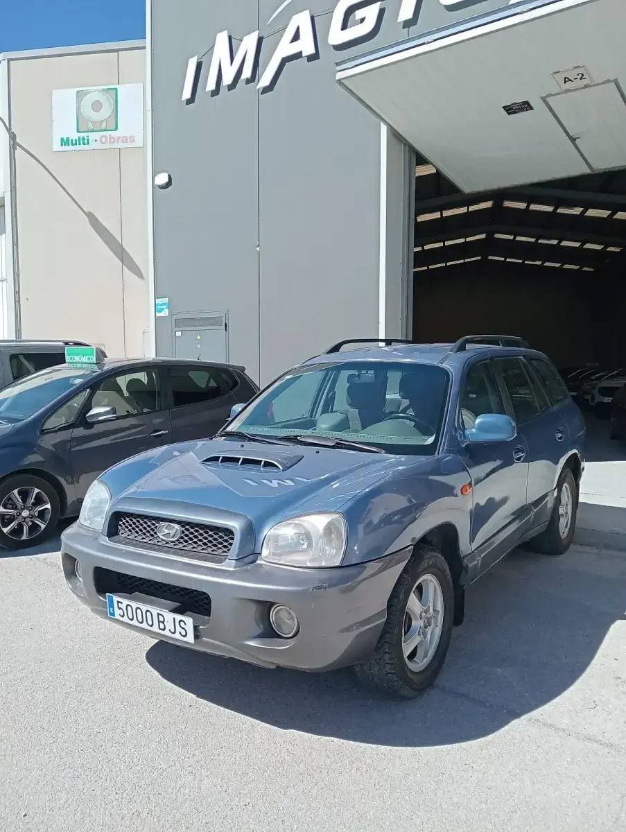 Usado Hyundai Santa Fe GLS 112 CV (82 kW) 2001 Azul SUV