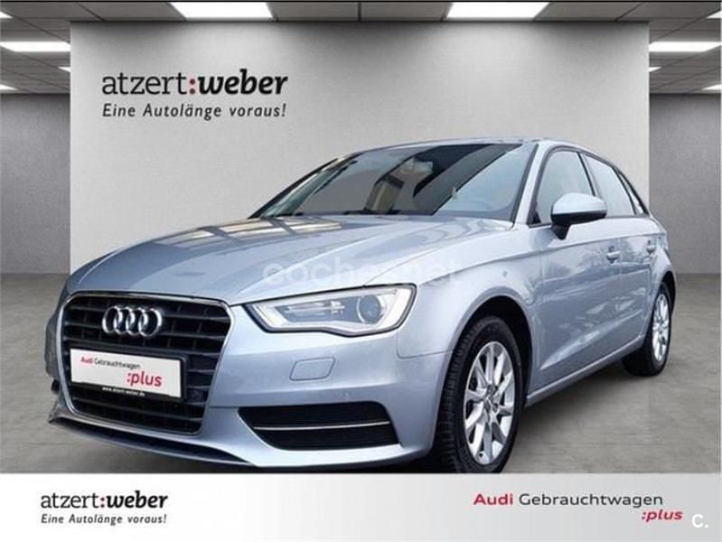 Usado Audi A3 150 CV (110 kW) 2016 Gris / plata Berlina