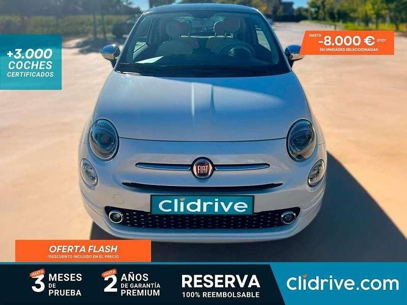 Usado Fiat 500C Lounge 69 CV (50 kW) 2018 Blanco Descapotable