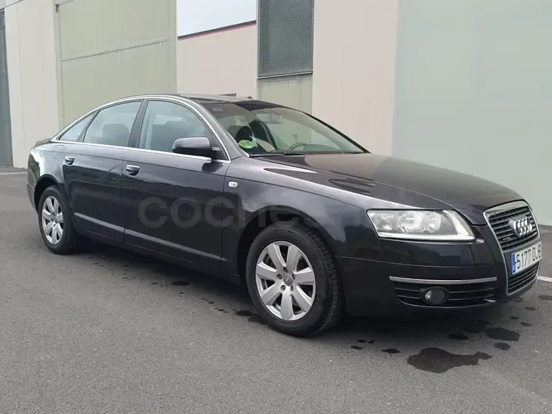 Usado Audi A6 225 CV (165 kW) 2005 Negro Berlina