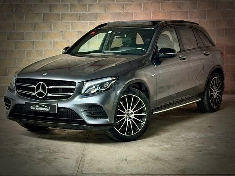 Usado Mercedes GLC250 211 CV (155 kW) 2018 Gris / plata SUV