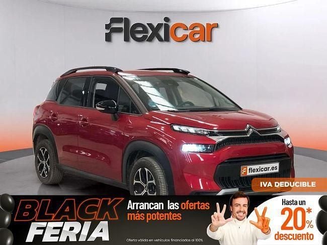 Rojo Usado 2024 Citroën C3 Aircross PureTech SUV | 15.490 € (Precio justo) - Imagen 1/4