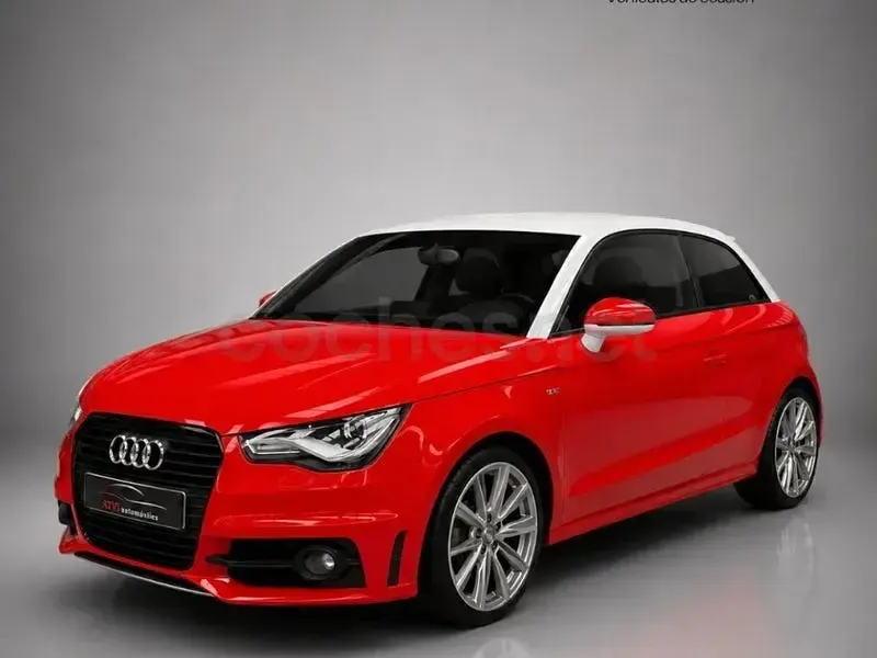 Usado Audi A1 S-Line 125 CV (91 kW) 2015 Rojo Utilitario