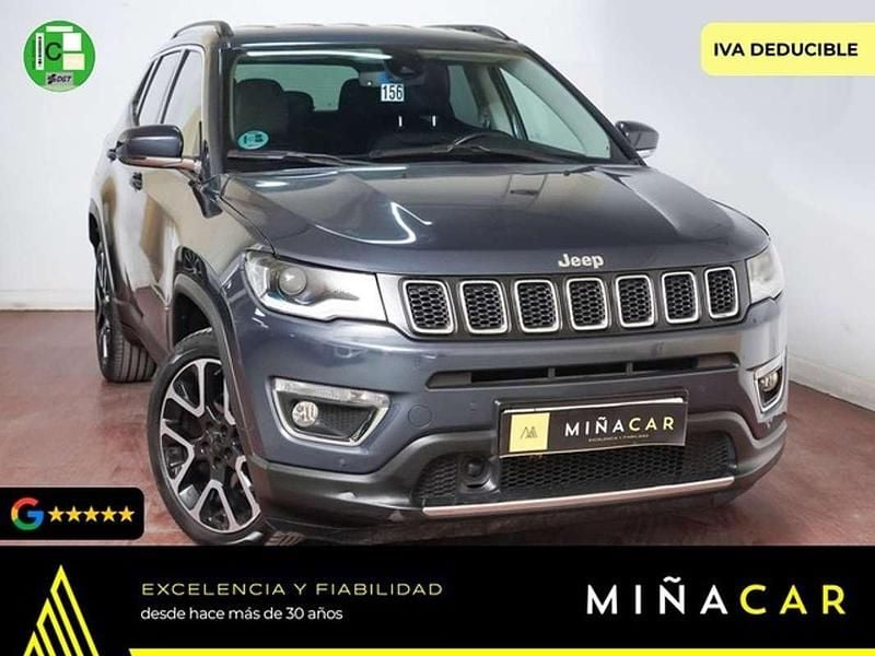 Azul Usado 2021 Jeep Compass Limited SUV | 17.505 € (Buen precio) - Imagen 1/4