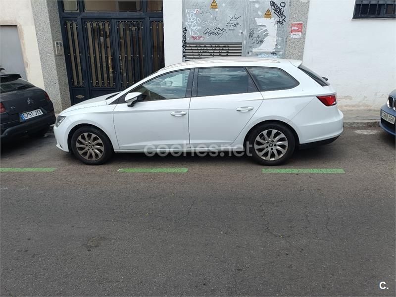 Blanco Usado 2015 Seat Leon ST CONNECT Familiar | 10.500 € (Precio justo) - Imagen 1/1