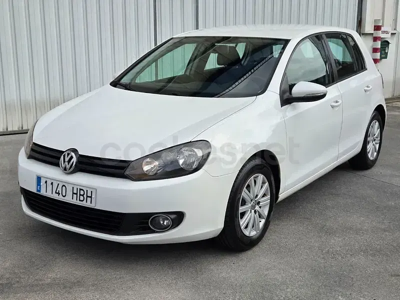 Usado VW Golf VI Advance 140 CV (102 kW) 2011 Blanco Berlina