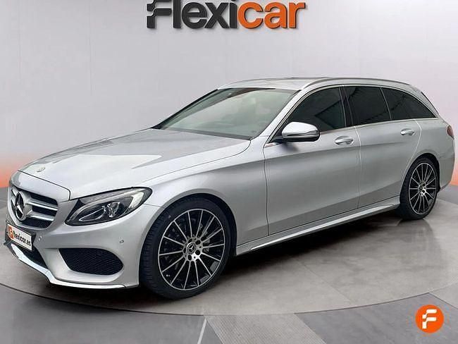 Usado Mercedes C220 170 CV (125 kW) 2018 Gris Familiar