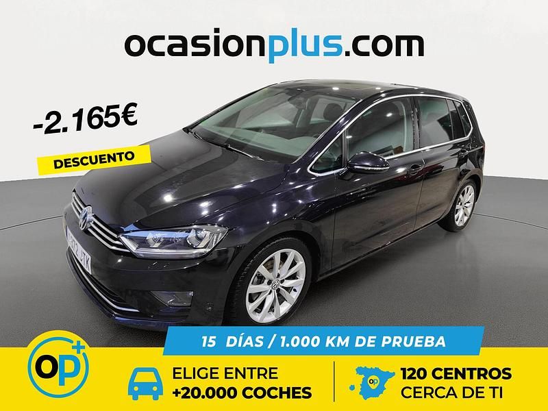 Usado VW Golf Sportsvan Sportline 150 CV (110 kW) 2016 Negro Monovolumen