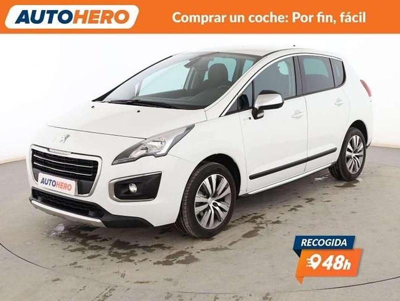 Usado Peugeot 3008 Style 120 CV (88 kW) 2014 Blanco Familiar