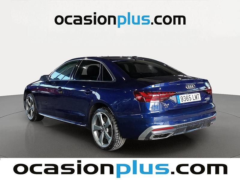 Usado Audi A4 S-Line 204 CV (150 kW) 2021 Azul Berlina