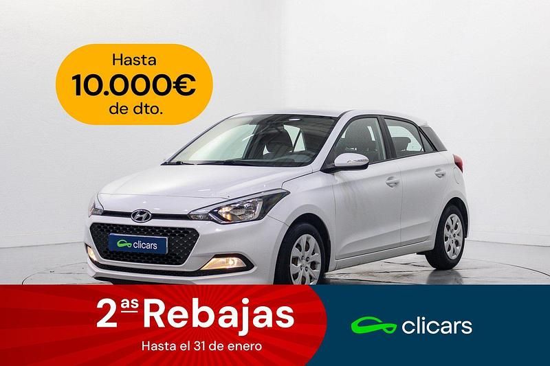 Blanco Usado 2016 Hyundai i20 Berlina | 9490 € (Precio justo) - Imagen 1/4