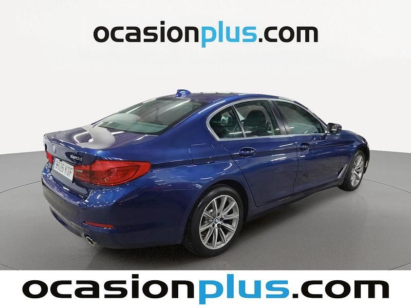 Usado BMW 520 190 CV (139 kW) 2017 Azul Berlina
