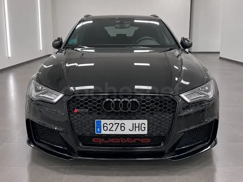 Usado Audi RS3 Advanced 367 CV (269 kW) 2015 Negro Berlina