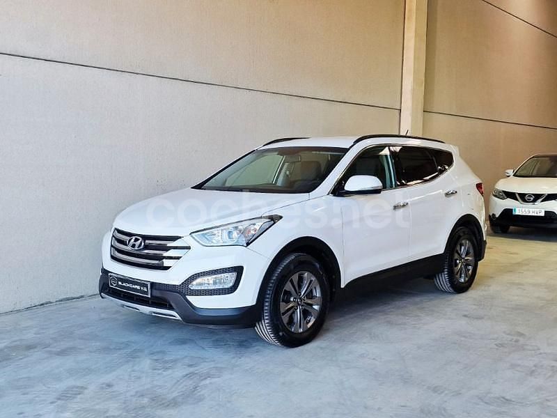Blanco Usado 2016 Hyundai Santa Fe Edition SUV | 18.199 € (Precio justo) - Imagen 1/4