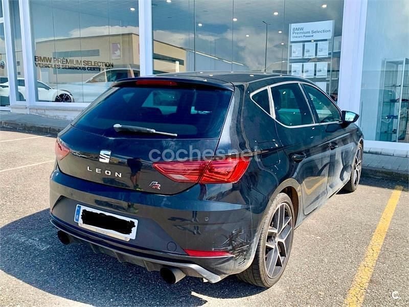 Käytetty Seat Leon FR 150 HP (110 kW) 2018 Musta Sedan