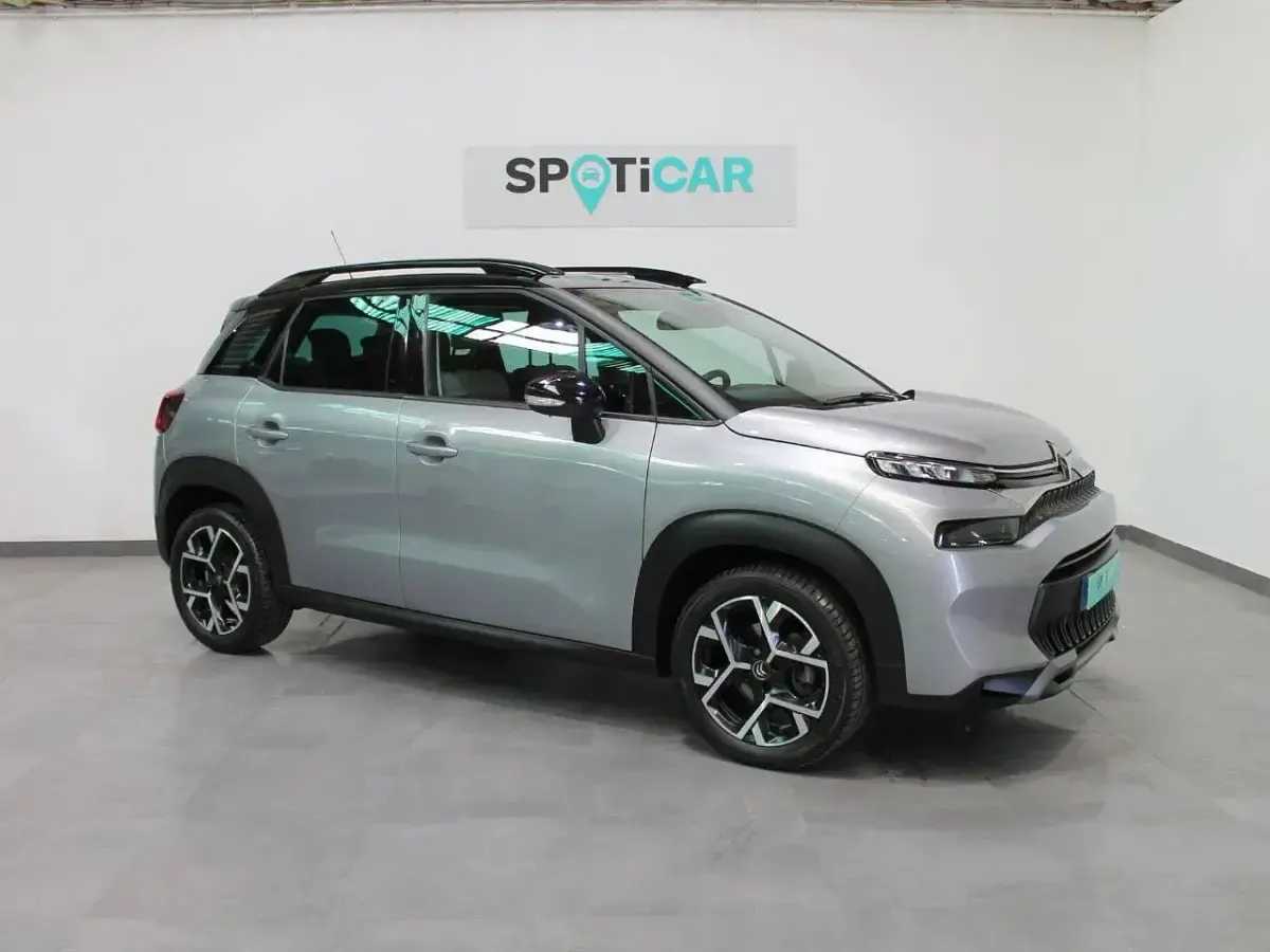 Usado Citroën C3 Aircross PureTech 131 CV (96 kW) 2022 Gris SUV