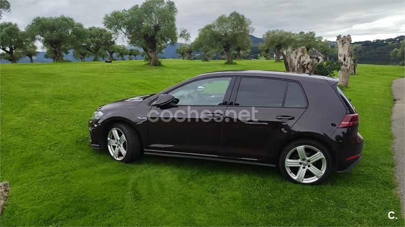 Usado VW Golf VII GTE 204 CV (150 kW) 2018 Granate Berlina